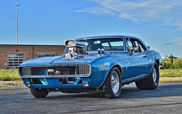 1967 chevrolet camaro rs pro street muscle car copy